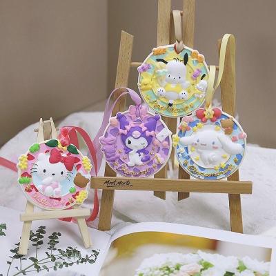 Children's DIY 3D Painted Gypsum Doll White Embryo Figurine Toy Handmade Relief Painting Gift