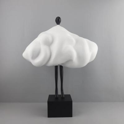 Luxury Custom In Stock Polyresin Crafts For Home Decor Girl Resin Sculpture Bubble Desk Accessories