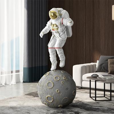 Desktop crafts Astronaut Sculpture Resin Space Man Figurine stronaut Decor staute 