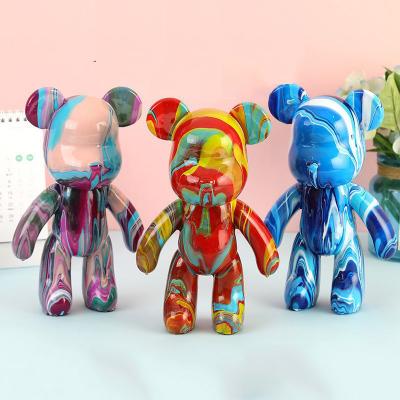 Popular DIY Fluid Kwas Figures White Embryo Model Wholesale Hand Painted Kaws Toy