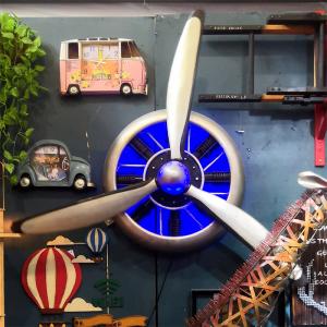 Steampunk Vintage Metal Wall Decor Boat Paddle Propeller Sculpture