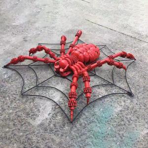 Steampunk Vintage Punk style metal spider Wall Hanging Decoration Mechanical Animal Sculptures